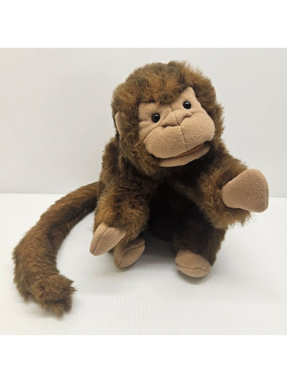 Folkmanis Folktails Small Monkey Full Body Hand Puppet 10inch Animal Plush Toy